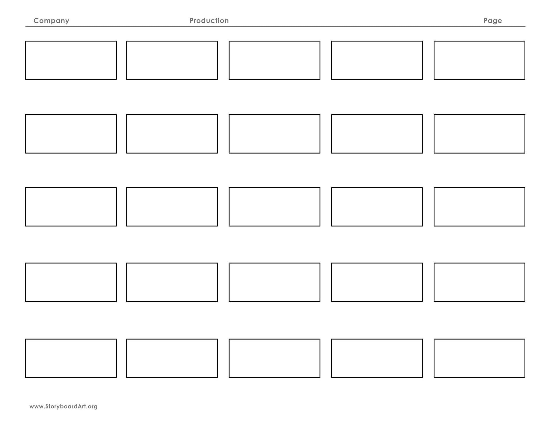 thumbnail storyboard template235